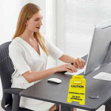 Load image into Gallery viewer, Caution Overstimulated Sign for Desk