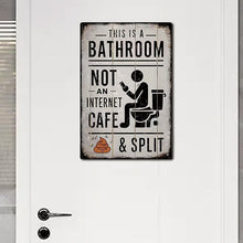 Load image into Gallery viewer, Creative Bathroom Door Sign