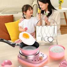 Load image into Gallery viewer, Children's Real Cooking Mini Kitchen Toys - 22 PCS Set