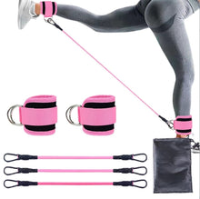 Load image into Gallery viewer, Ankle Resistance Band Set for Leg and Hip Training