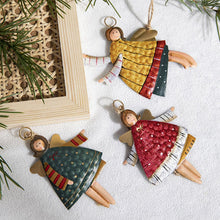 Load image into Gallery viewer, Retro Iron Art Christmas Angel Decoration