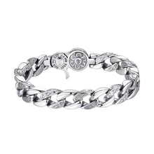 Load image into Gallery viewer, Six-Syllable Mantra Spinner Bracelet
