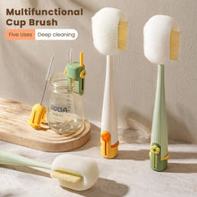 Load image into Gallery viewer, 5-in-1 Bottle Cleaning Brush (Multifunctional) – For Cup Lid Cleaning &amp; Home Kitchen Tasks