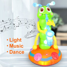 Load image into Gallery viewer, Children's Electric Caterpillar Saxophone Toys