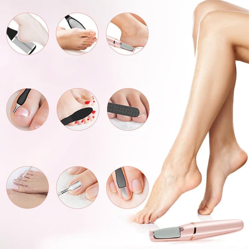 Dual Head Electric Feet Callus Remover