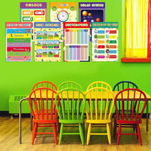Load image into Gallery viewer, Colorful Educational Posters（18PCS/SET ）