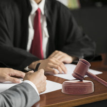 Load image into Gallery viewer, Law &amp; Order: Mini Gavel Set with Sound