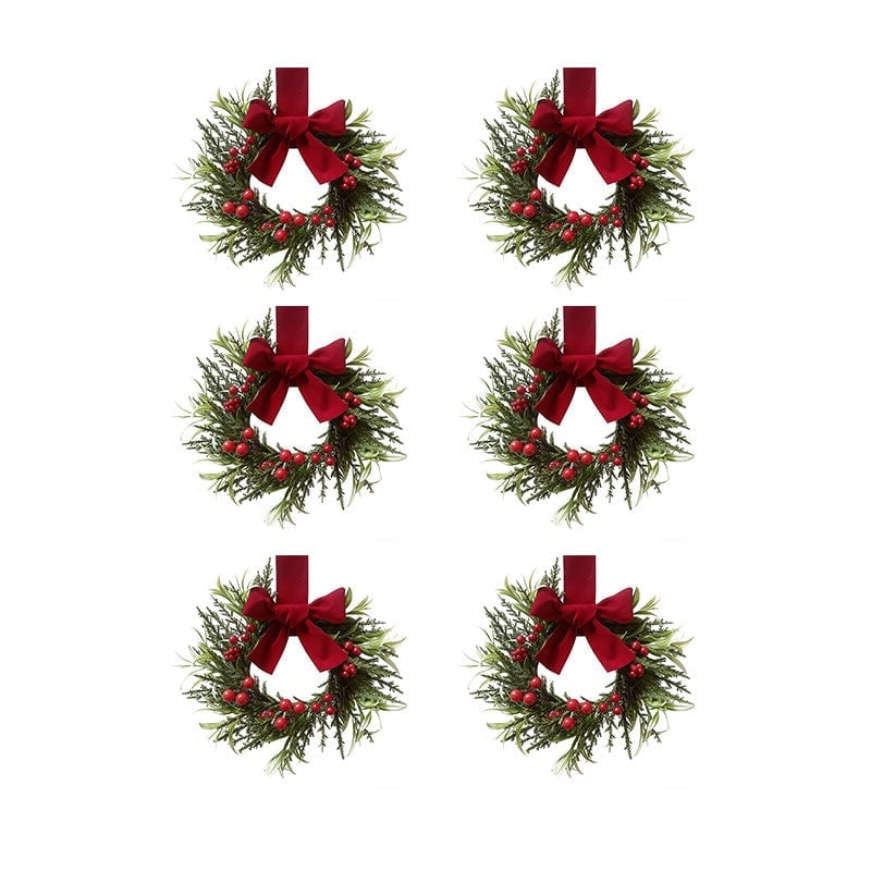 Christmas Wreath (6-Pack)