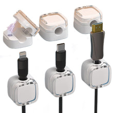 Load image into Gallery viewer, 6 Pack Magnetic Cord Organizer Holder