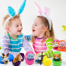 Load image into Gallery viewer, Plush Animal Toy-Filled Easter Eggs(28pcs/1 Set)