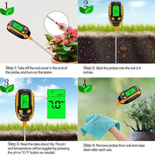 Load image into Gallery viewer, Digital 4-in-1 Soil Test Meter