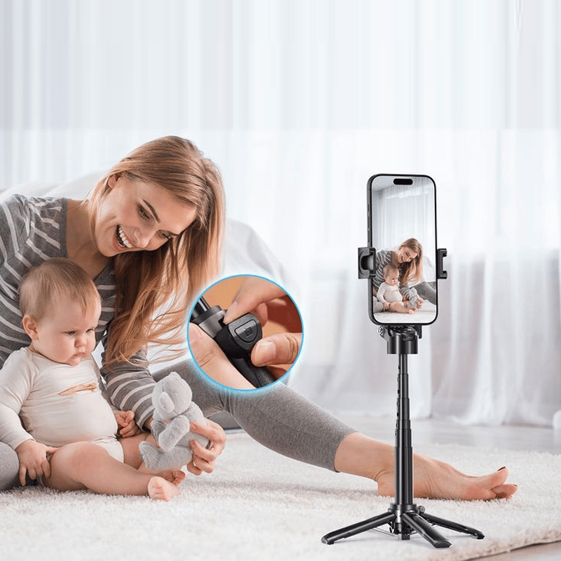 Mini Portable 3-in-1 Selfie Stick