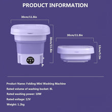 Load image into Gallery viewer, Sakerplus® Foldable Portable Mini Washing Machine