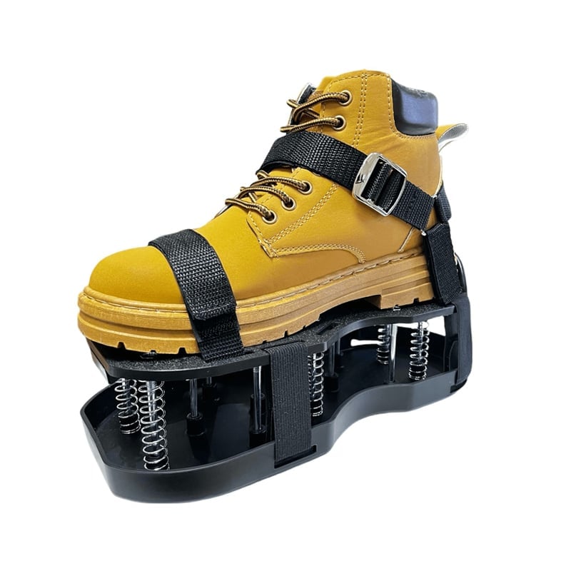 Adjustable Lawn Aerator Shoes with Heavy-Duty Spikes for Easy Turf Aeration