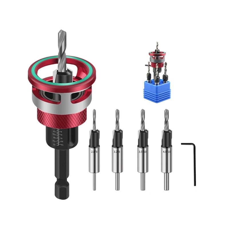 Aless™ Two-Flute Counterbore with Depth Stop