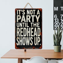 Load image into Gallery viewer, Vintage Humor Metal Sign