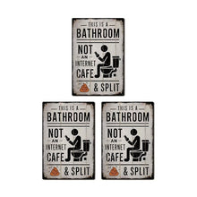 Load image into Gallery viewer, Creative Bathroom Door Sign