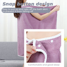 Load image into Gallery viewer, Women's Coral Fleece Bathrobe