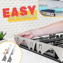 Retractable Stainless Steel Stove Gap Covers 1 Pack(2pcs)
