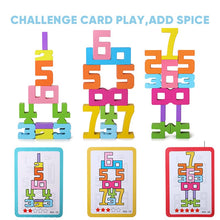 Load image into Gallery viewer, Montessori-Inspired Wooden Number Blocks – Unlock Your Child’s Potential!