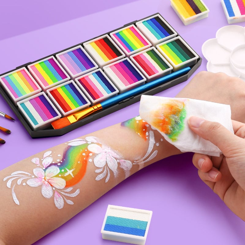 Face Painting Kit for Creative Fun (35pcs/1 Set)