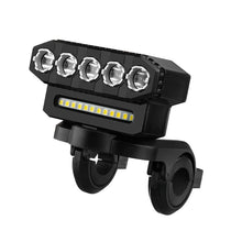 Load image into Gallery viewer, Multi-Source LED Bicycle Headlight