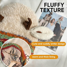 Load image into Gallery viewer, Cute Christmas Antler Beanie Hat