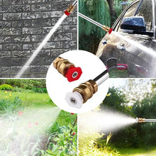 Load image into Gallery viewer, Garden Hose Nozzle High-Pressure Washer with 3 High-Pressure Nozzles