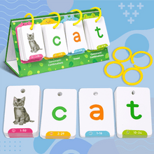 Load image into Gallery viewer, Random Detail Color&amp;Shape Word Building Desktop Toy