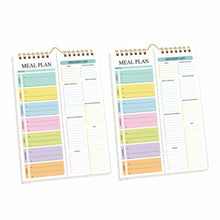 Load image into Gallery viewer, Weekly Meal Planner Notebook