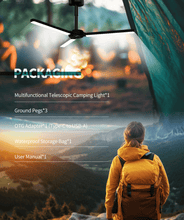 Load image into Gallery viewer, Sakerplus Multifunctional Outdoor Camping Light