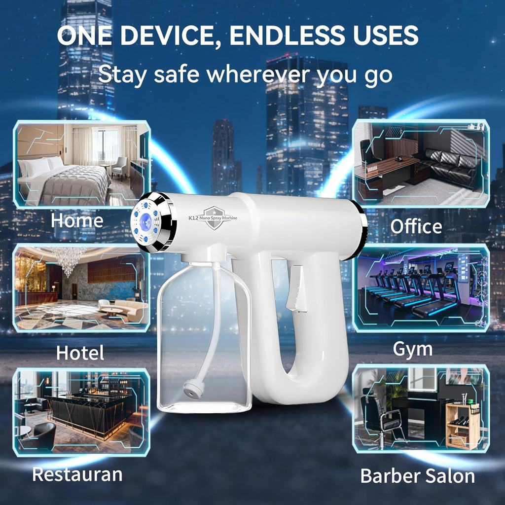 Small K12 Blue Light Disinfection Spray Gun
