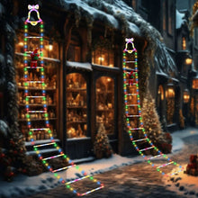 Load image into Gallery viewer, Santa Claus LED Ladder Light