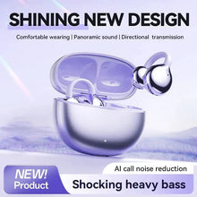 Load image into Gallery viewer, AI Translation Open Ear Clip Bluetooth Headphone