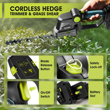Load image into Gallery viewer, Cordless Hedge Trimmer