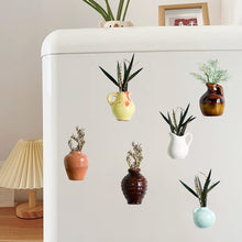 Load image into Gallery viewer, Magnetic Vase Fridge Stickers