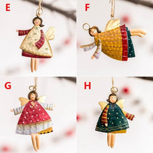 Load image into Gallery viewer, Retro Iron Art Christmas Angel Decoration