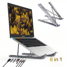 Load image into Gallery viewer, 8-in-1 USB-C Laptop Docking Station