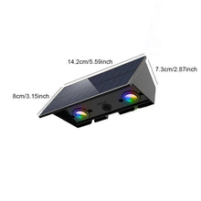Load image into Gallery viewer, Garden Solar Wall Light