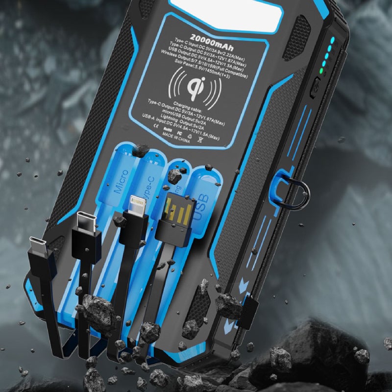 Aless™ Solar Foldable Power Bank
