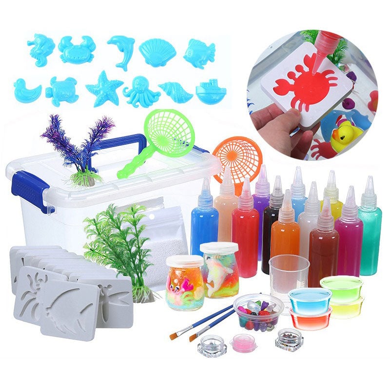 【Extra 50% Off】🦀Magic Water ELF, Children Handmade Aqua Gel Sensory Toy Set