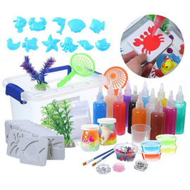 【Extra 50% Off】🦀Magic Water ELF, Children Handmade Aqua Gel Sensory Toy Set