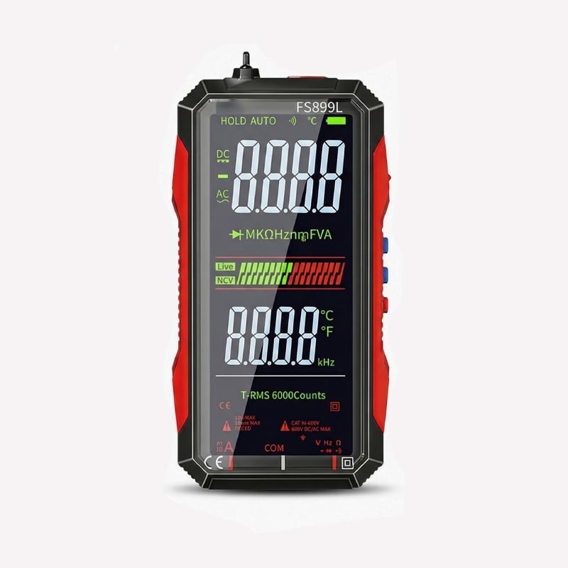 Sakerplus® True RMS 6000-Count Digital Voltmeter