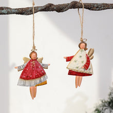 Load image into Gallery viewer, Retro Iron Art Christmas Angel Decoration