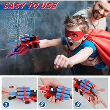 Load image into Gallery viewer, Web Shooters Toy With Spider Glove Launcher