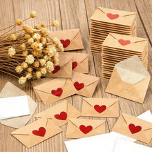 Load image into Gallery viewer, Mini Love Envelope &amp; Heart Sticker Set