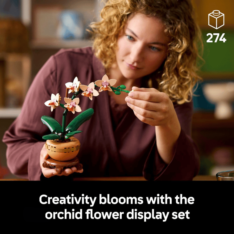 3D preserved flower assembly toy