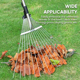 Adjustable Garden Leaf Rake
