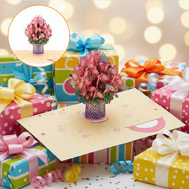 3D Handmade Bouquet Greeting Card