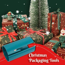 Load image into Gallery viewer, Christmas Gift Wrapping Paper Cutter